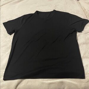 lululemon athletica Men's Black Crew Short Sleeve Tee